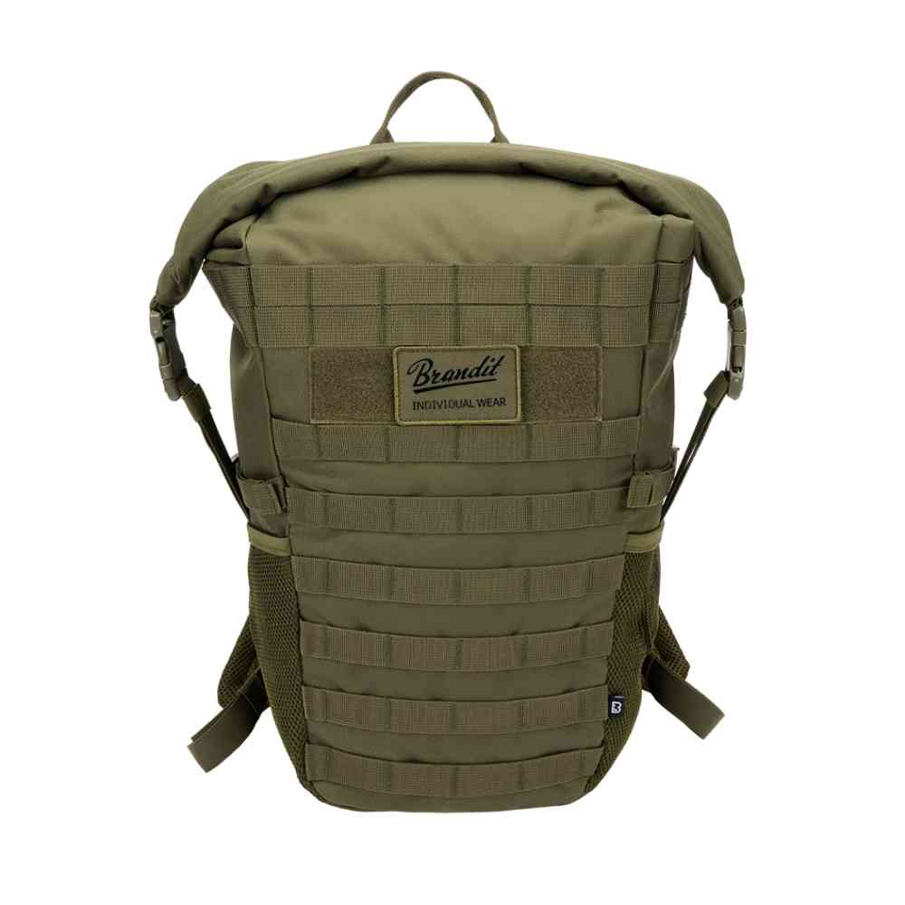 Brandit - Cooper Rolltop Rucksack - Olivgrün